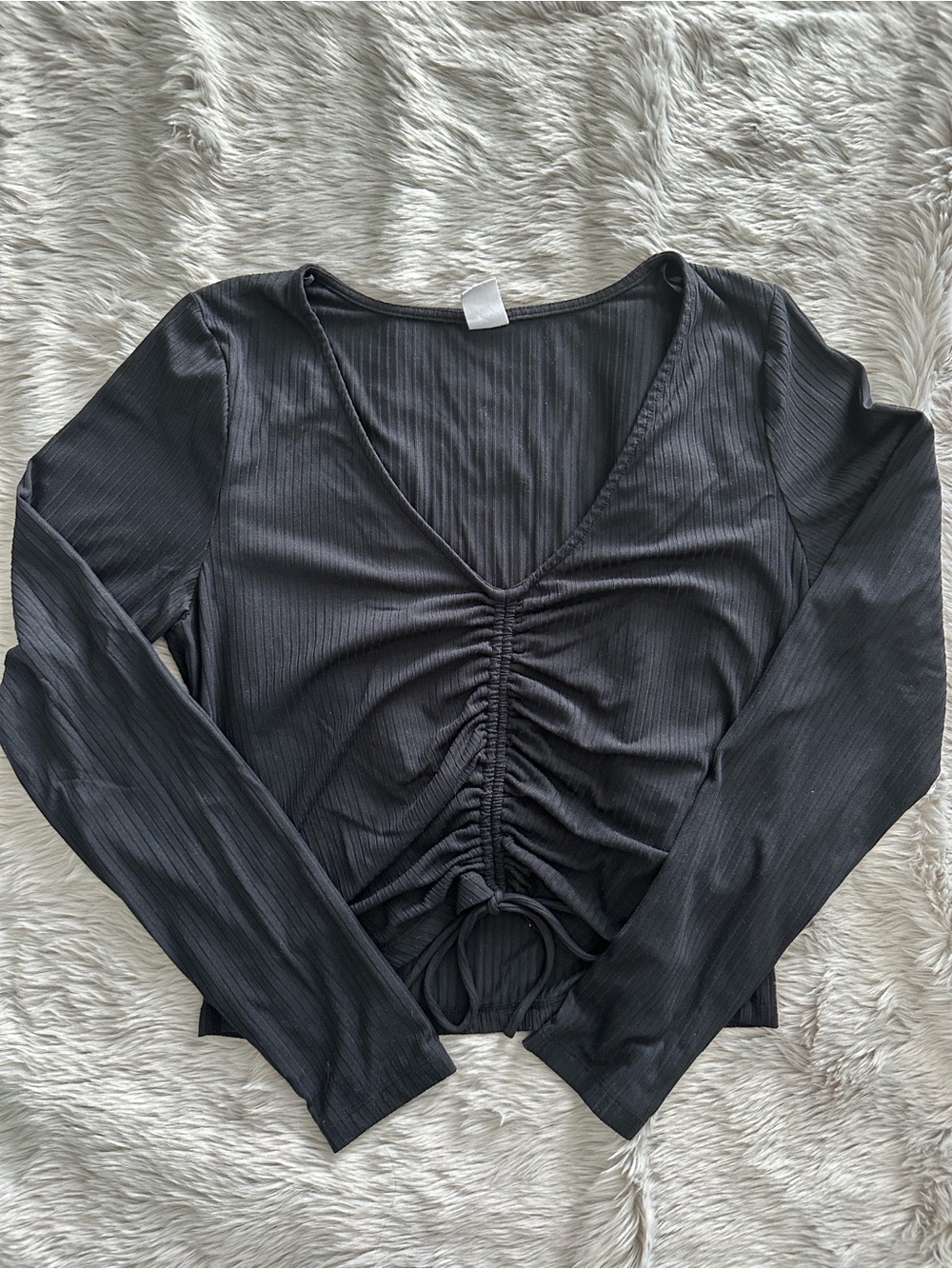 Melrose and Market Cinched Front Top